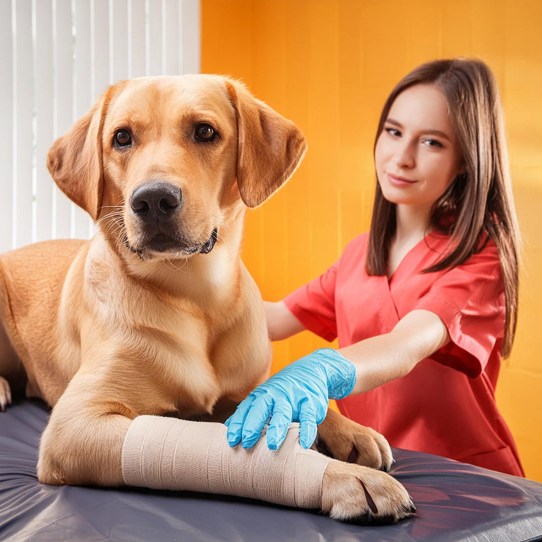mujer joven-mascota Seguros para mascotas